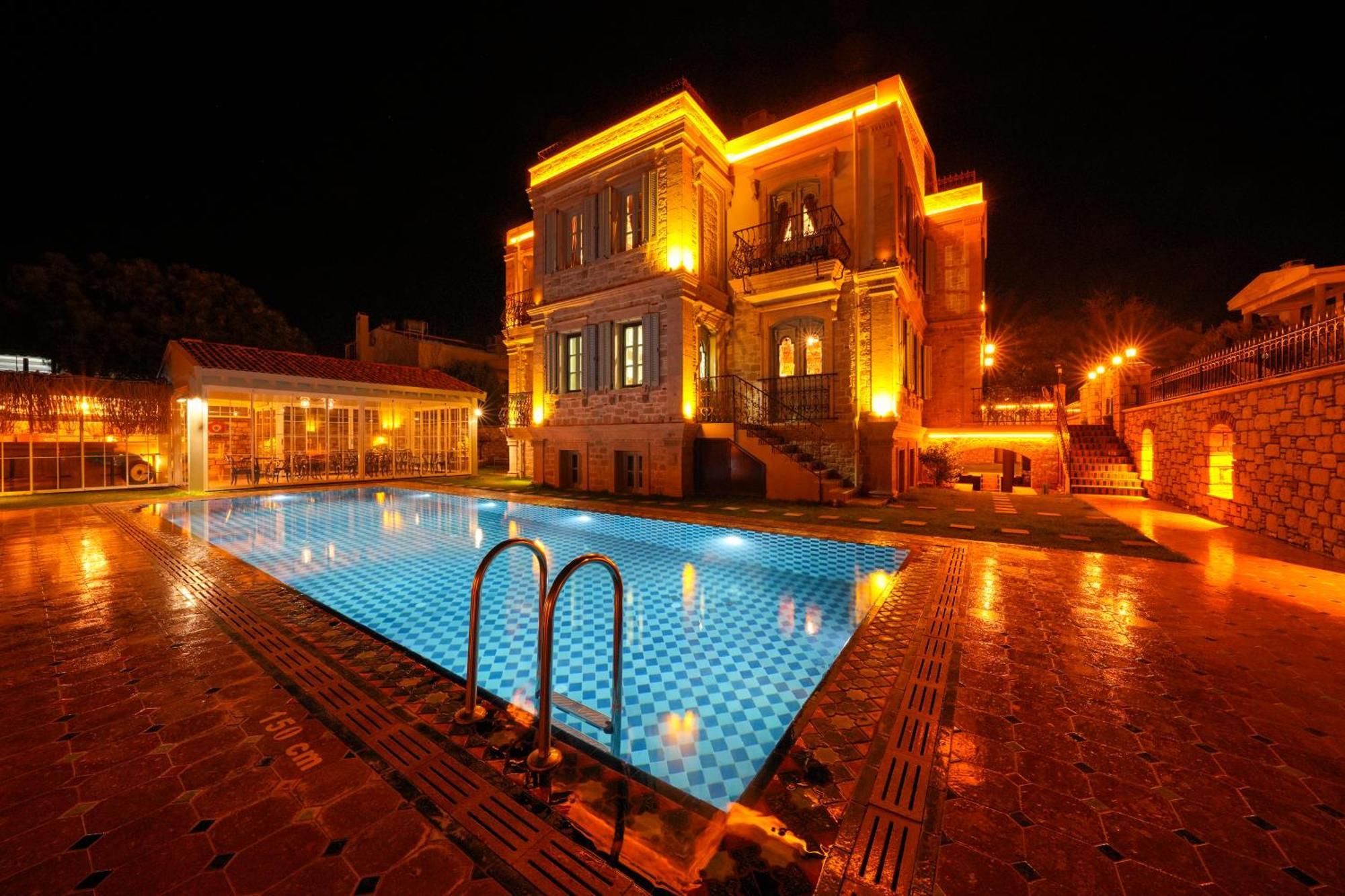 Hotel Naz Su Cunda Esterno foto